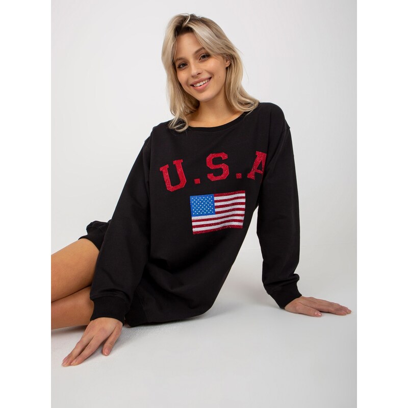 Vikki Sweatshirt-VI-BL-3192.23P-black