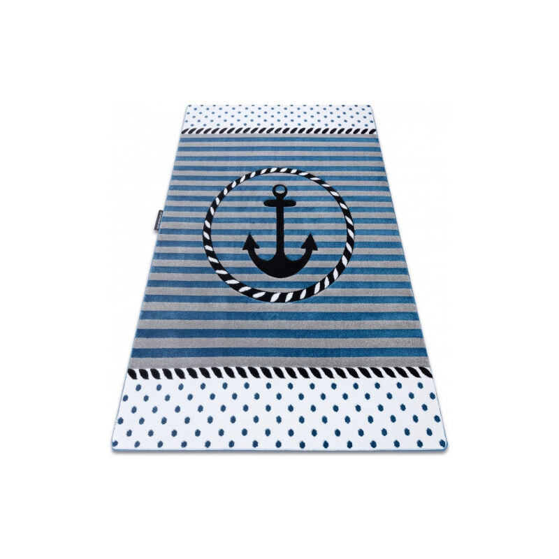 Dywany Łuszczów Dětský kusový koberec Petit Marine anchor sea blue - 160x220 cm