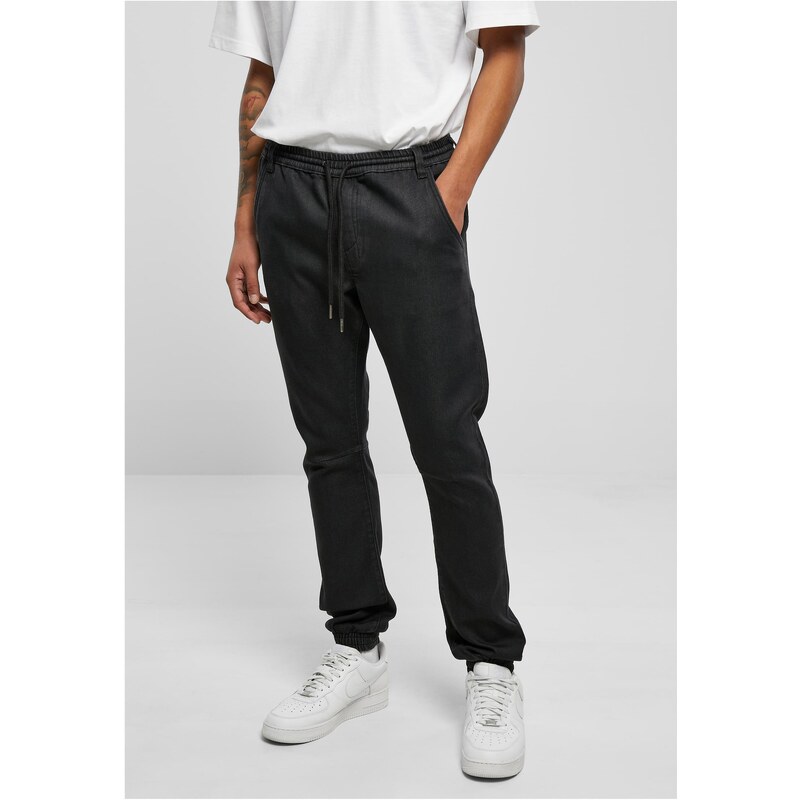 Urban Classics Pánské džínové kalhoty Jogpants černé