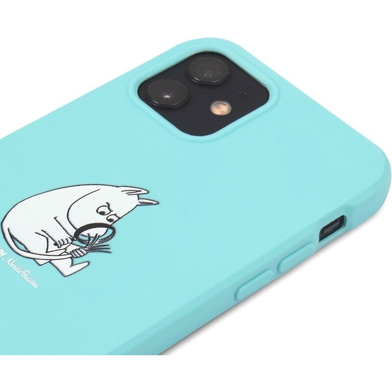 NordicBuddies Finsko iPhone Case Moomintroll´s Tail light blue