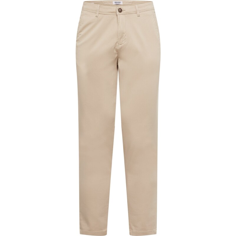 JACK & JONES Chino kalhoty Marco Bowie béžová