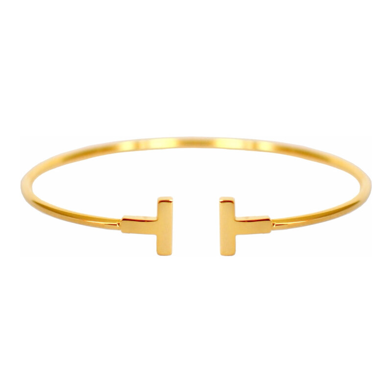 Chic! bracelets jewelry: Náramek bangle ve zlaté barvě