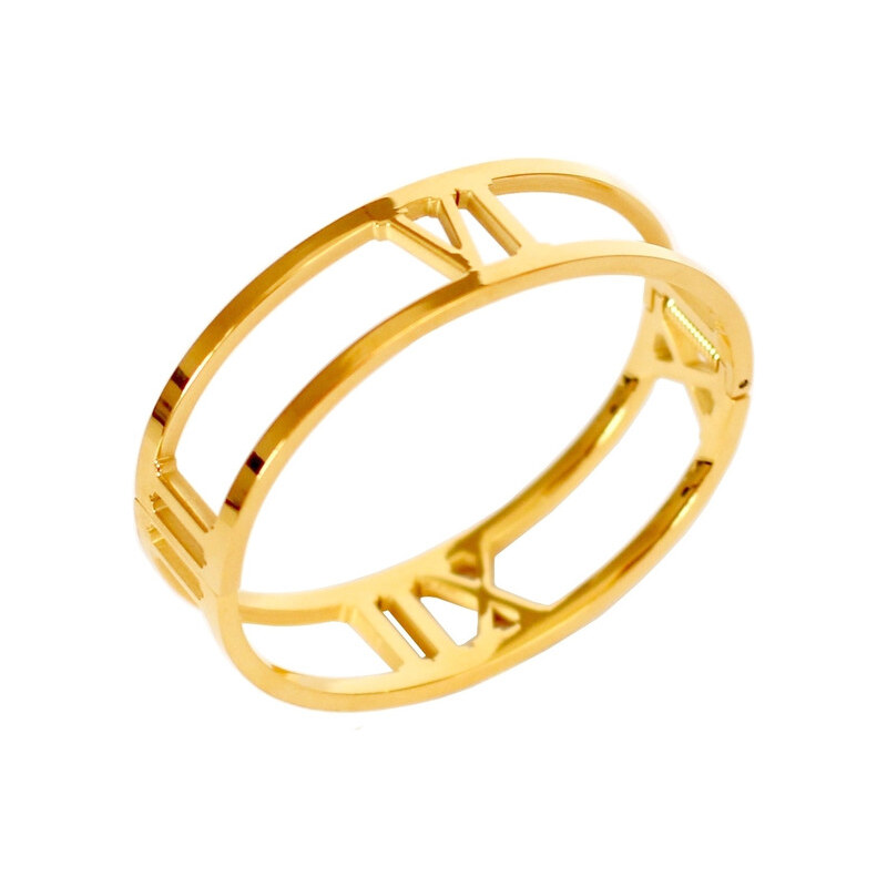Chic! bracelets jewelry: Bangle náramek N.1 ve zlaté barvě