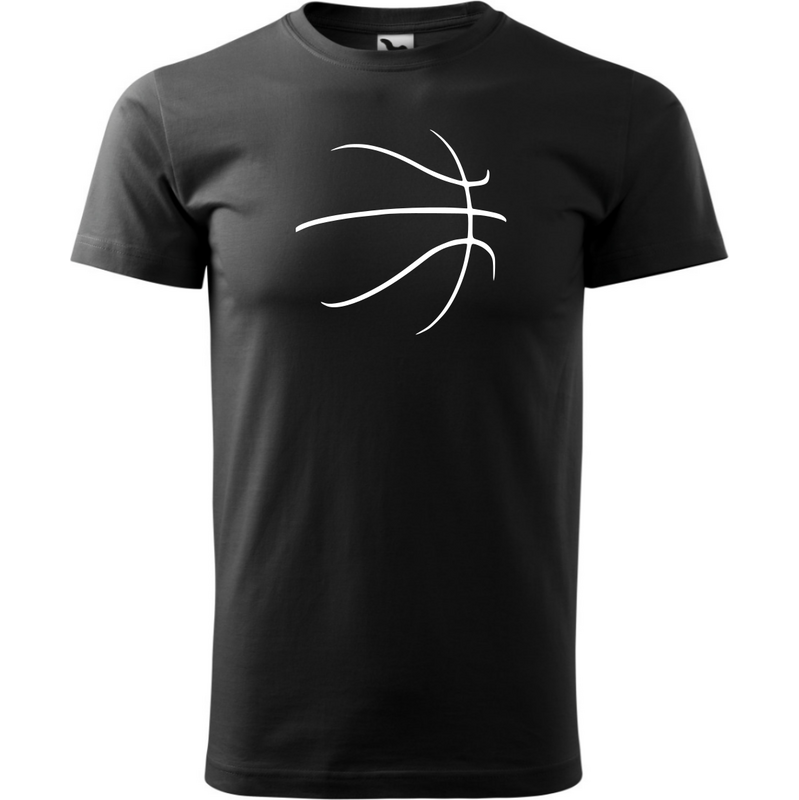 Fenomeno Pánské tričko - Basketbal - černé