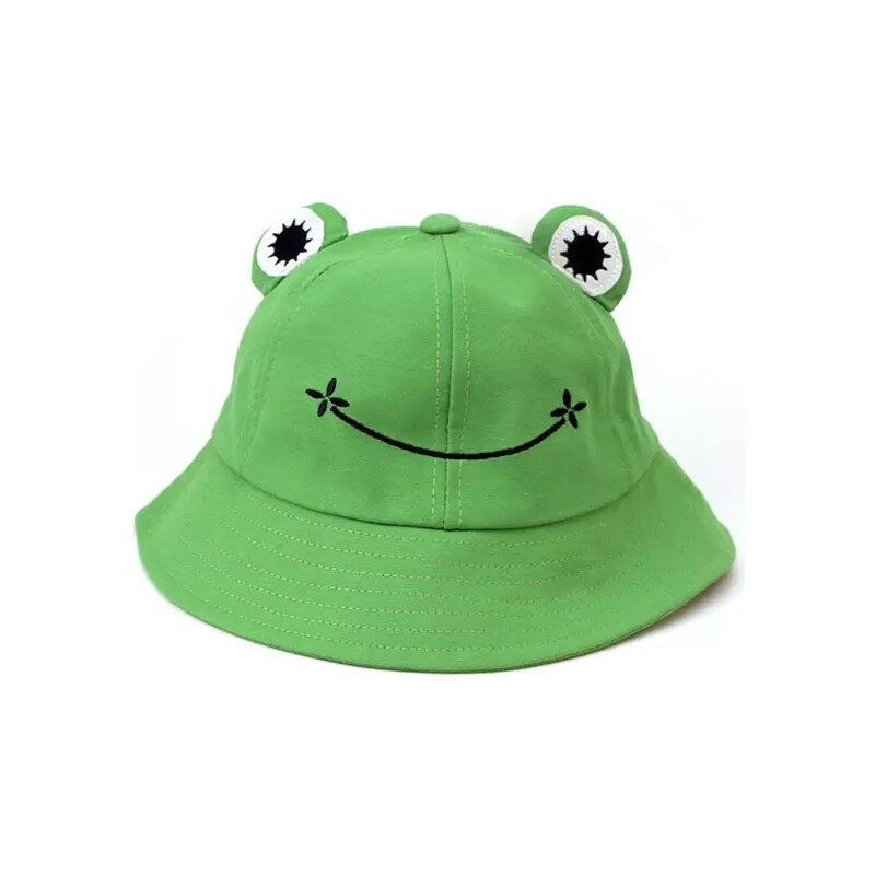 IZMAEL Klobouk Frog Zelená