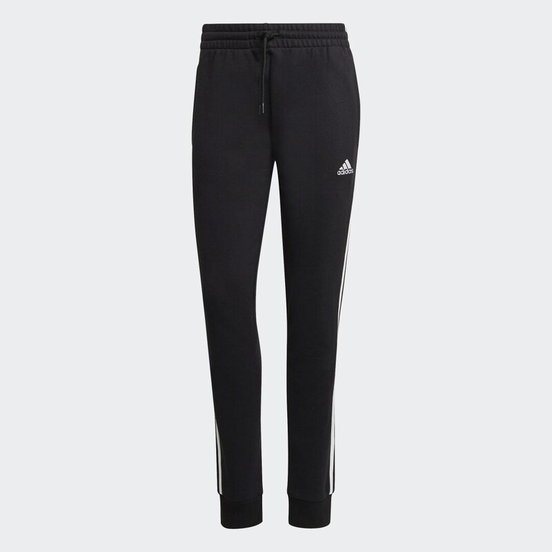 Adidas Kalhoty Essentials 3-Stripes French Terry Cuffed