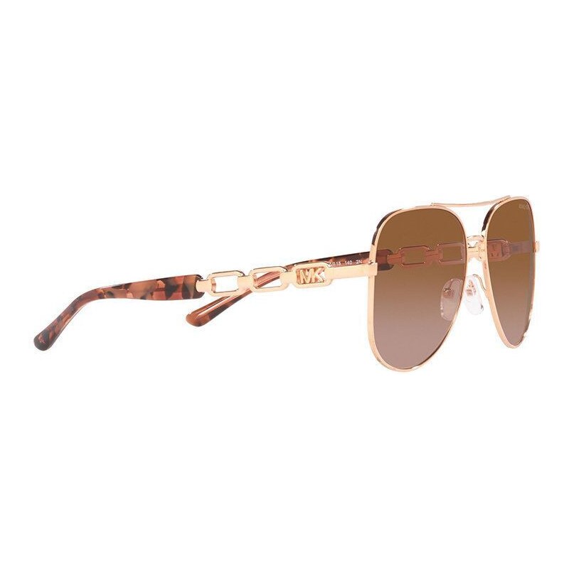 Sluneční brýle Michael Kors CHIANTI dámské, hnědá barva, 0MK1121