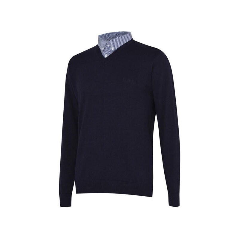 Pierre Cardin pánský svetr s límečkem košile