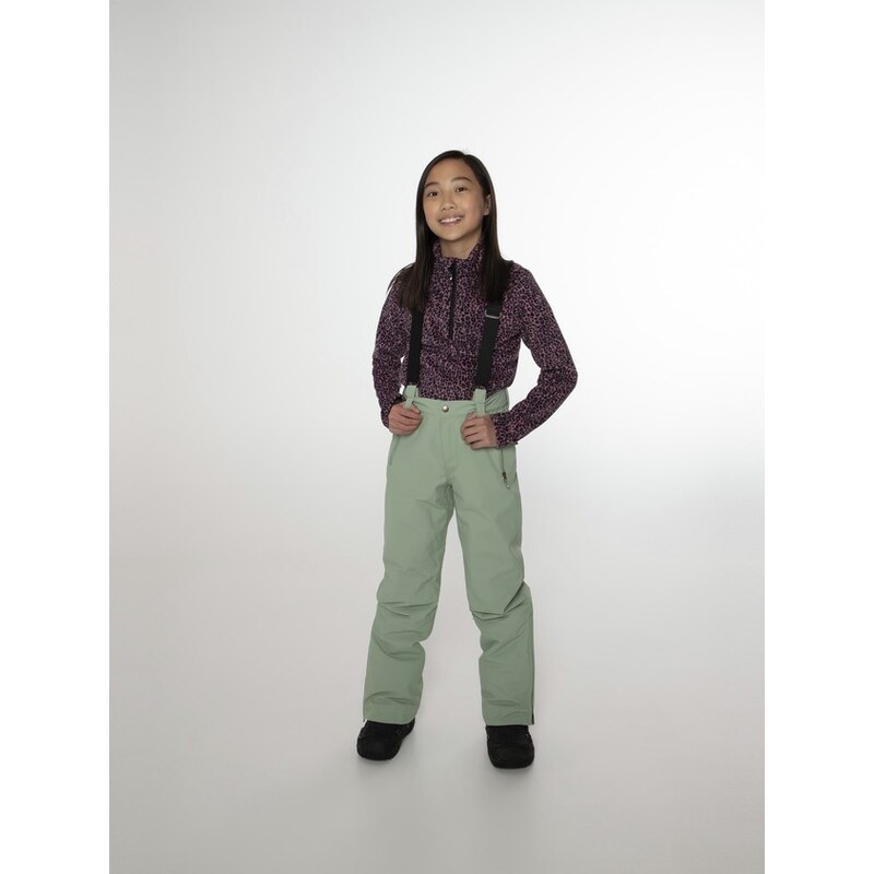 Dívčí zimní lyžařské kalhoty Protest SUNNY zelená