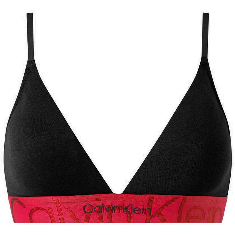 Dámská podprsenka QF6990E 66Z černá/růžová - Calvin Klein 75767405