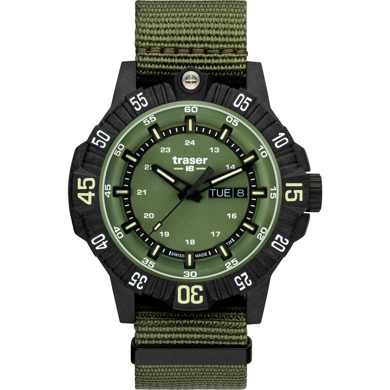 Traser H3 110726 P99 Q Tactical Green 46mm