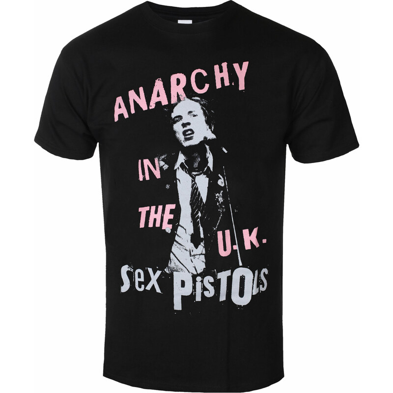 Tričko metal pánské Sex Pistols - Anarchy In The UK - ROCK OFF - SPTS45MB