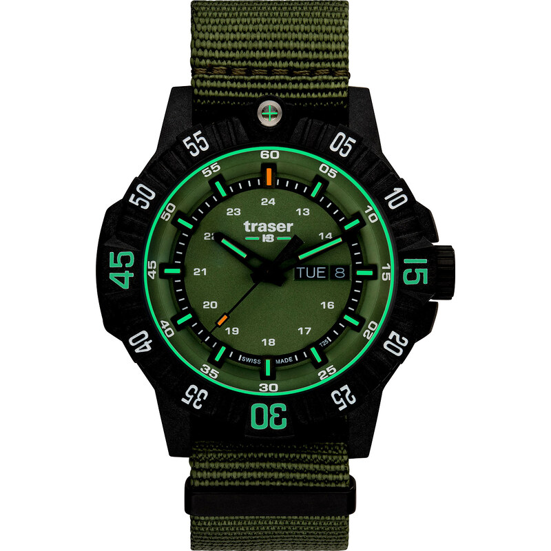 Traser H3 110726 P99 Q Tactical Green 46mm