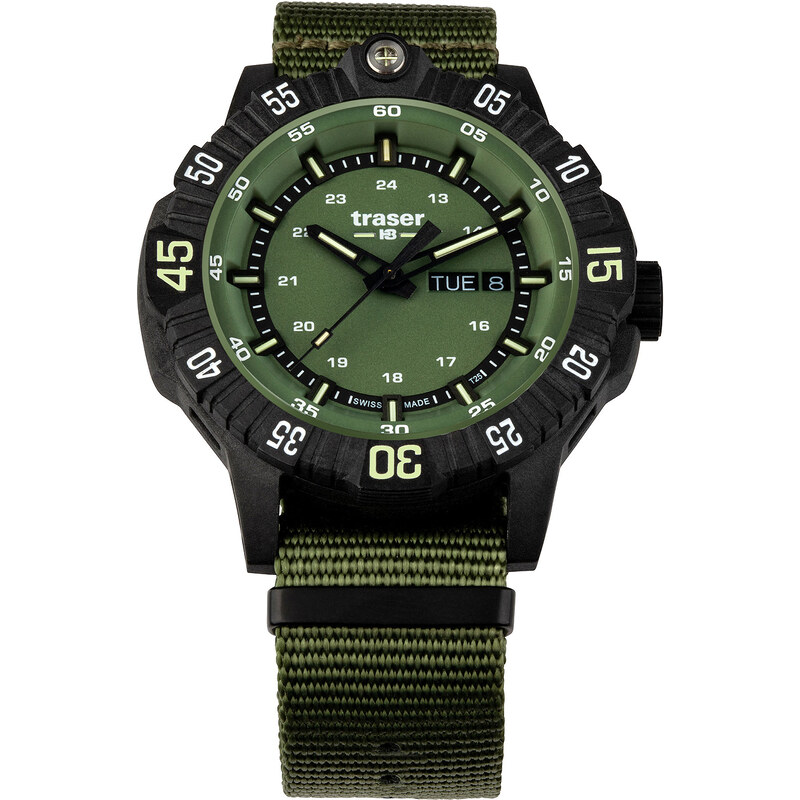 Traser H3 110726 P99 Q Tactical Green 46mm
