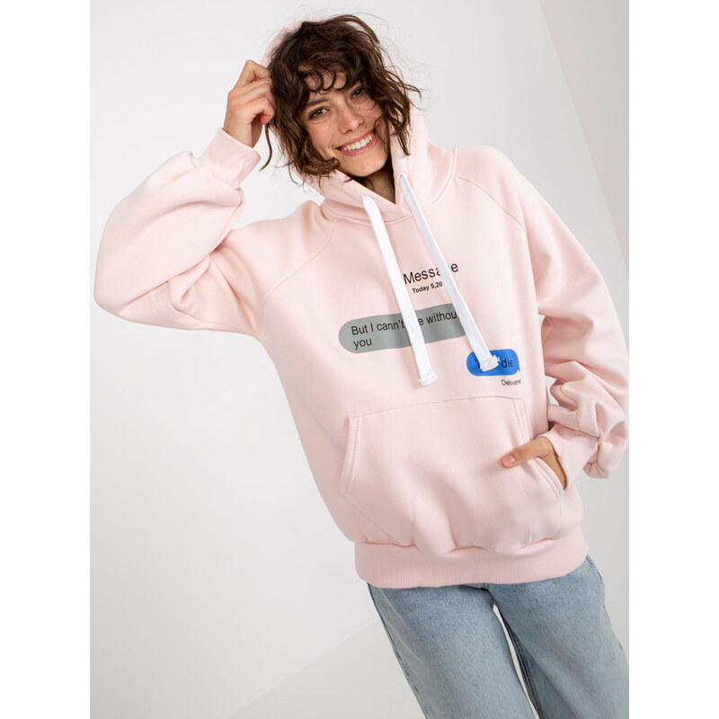 ex moda Sweatshirt-EM-BL-718.39P-light pink