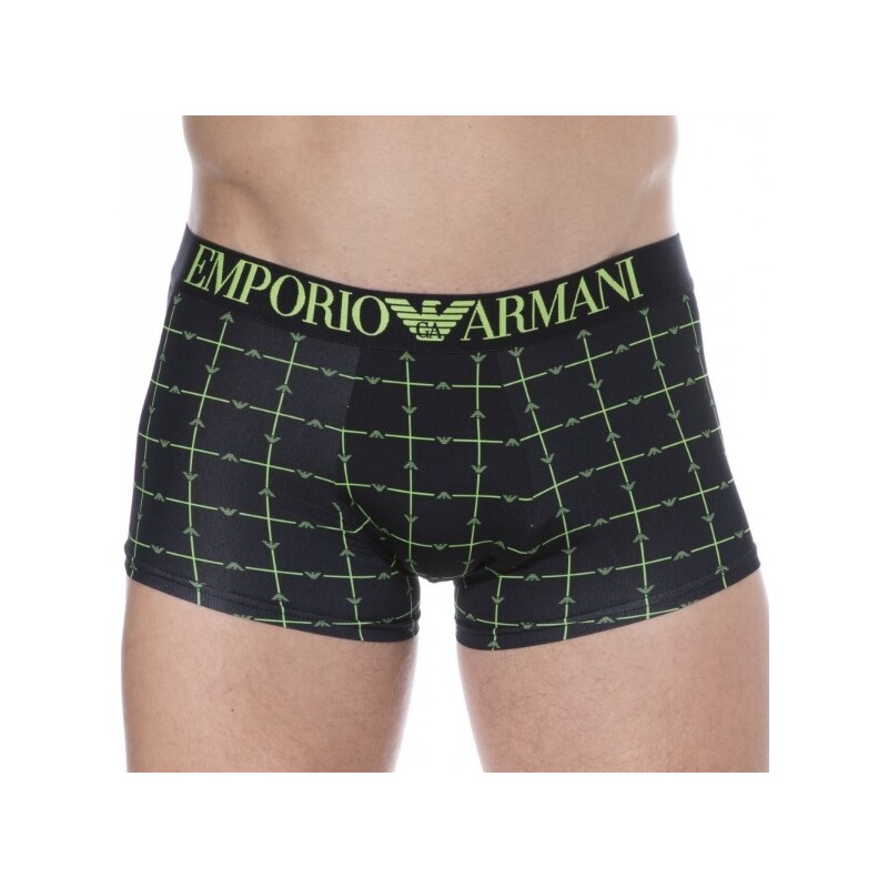 Pánské boxerky 111290 2F535 17721 černá - Emporio Armani