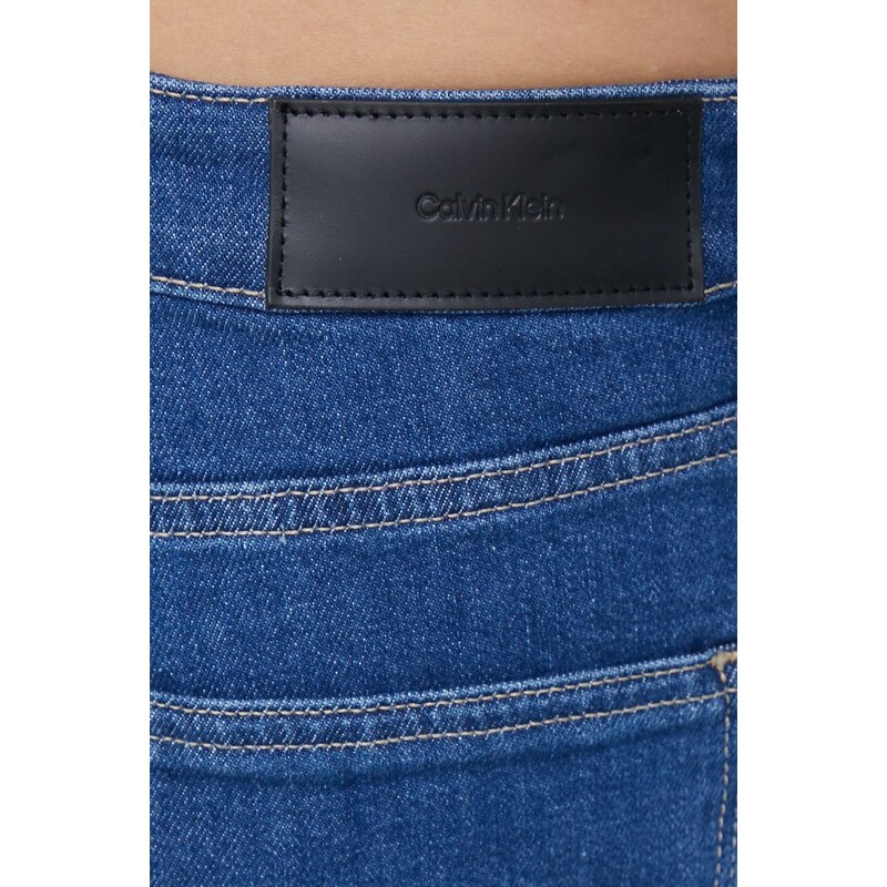 Džíny Calvin Klein dámské, medium waist