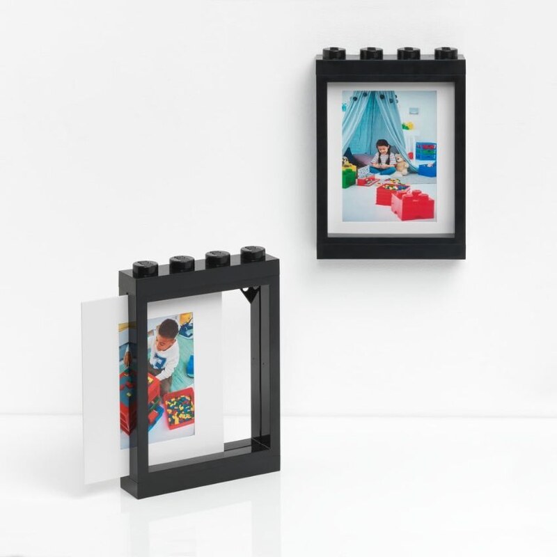 Lego Černý fotorámeček LEGO Storage 27 x 19 cm