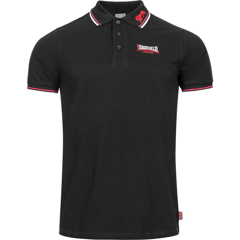 Pánské tričko s límcem Lonsdale Slim Fit