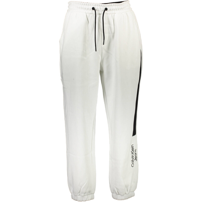 Bílé pánské tepláky Calvin Klein
