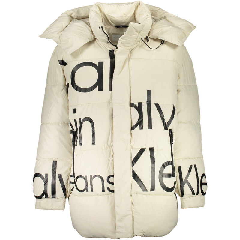 Béžová pánská bunda Calvin Klein