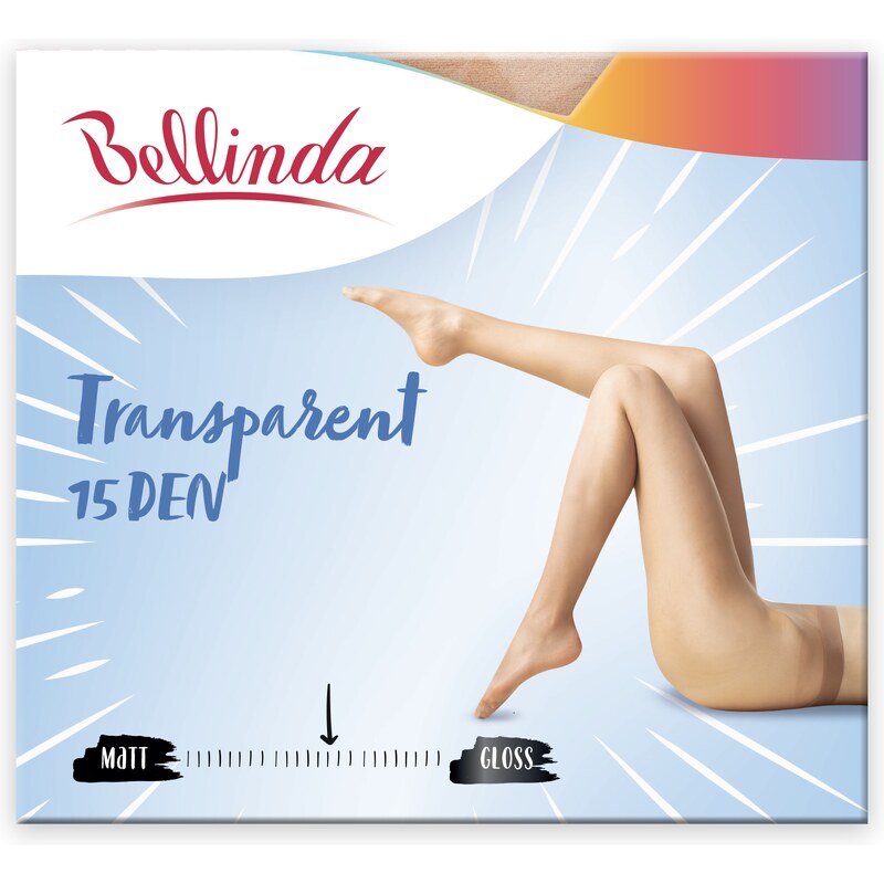 Bellinda BANNER 15 DAY - High transparent tights - black