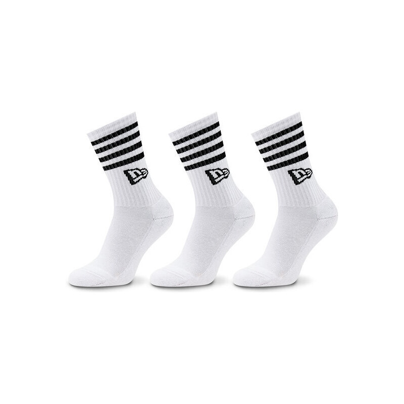Sada 3 párů vysokých ponožek unisex New Era