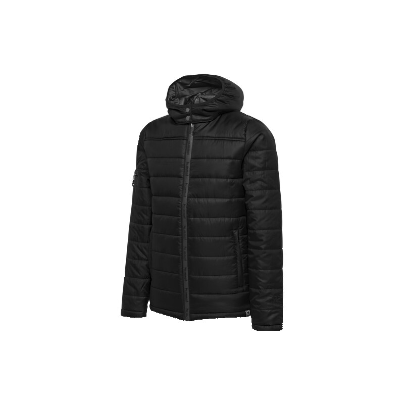 Bunda s kapucí Hummel NORTH QUILTED HOOD JACKET KIDS 206695-1006 L (159-164 cm)