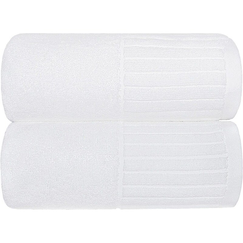 Hotelové ručníky Sorema Stripe 550 gsm Bílá