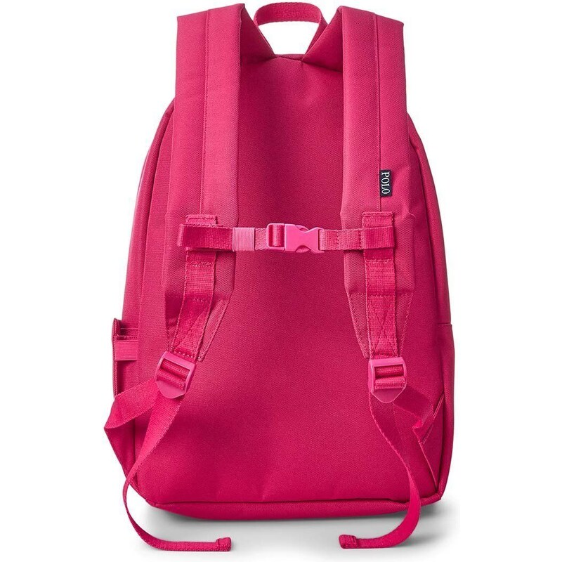 Dětský batoh Polo Ralph Lauren růžová barva, velký, hladký