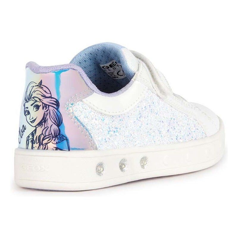 Dětské sneakers boty Geox x Disney bílá barva