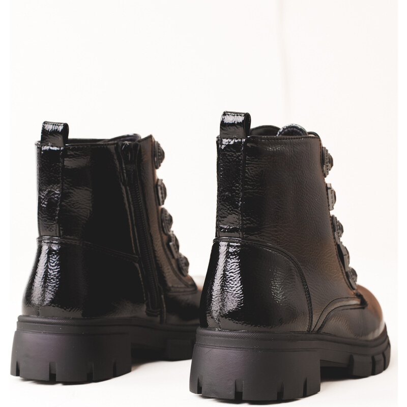 Girls' ankle boots with Shelvt ornaments