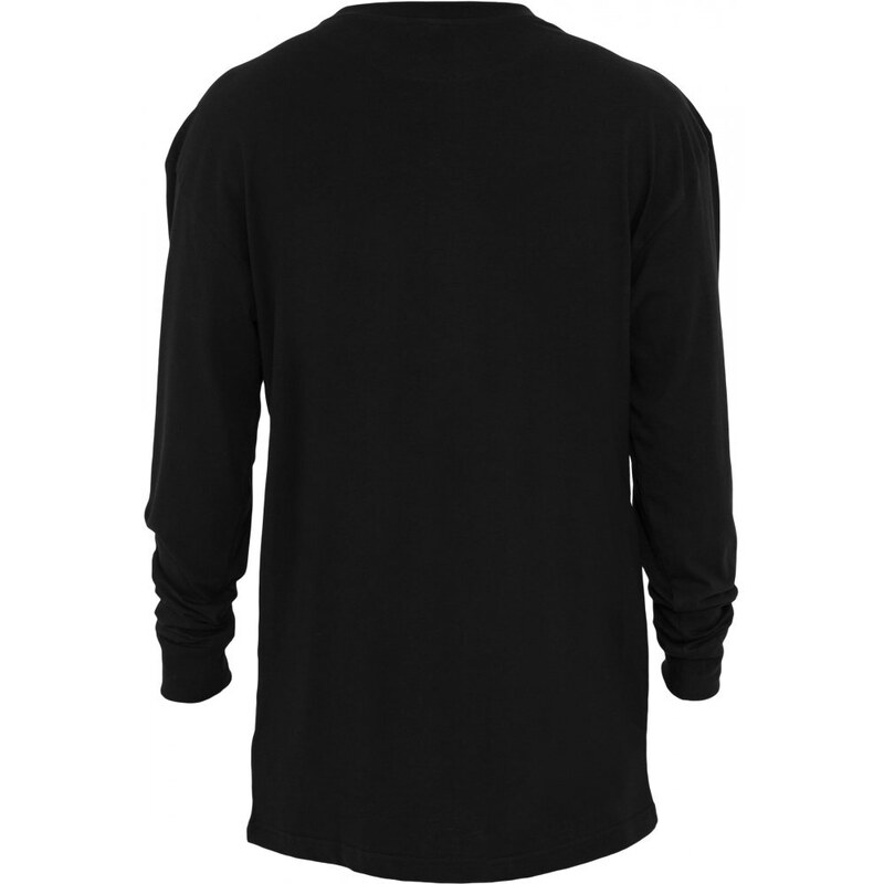URBAN CLASSICS Tall Tee L/S - black