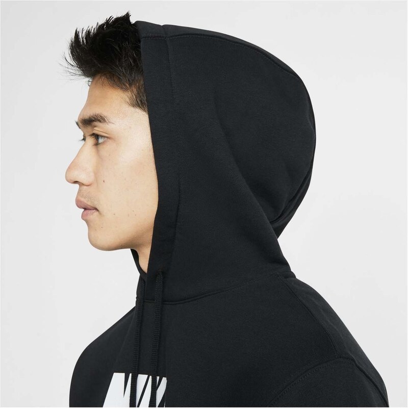 Pánská Mikina NIKE M NSW CLUB HOODIE PO BB GX BV2973-010 – Černá