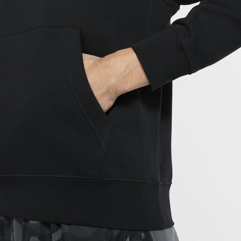 Pánská Mikina NIKE M NSW CLUB HOODIE PO BB GX BV2973-010 – Černá