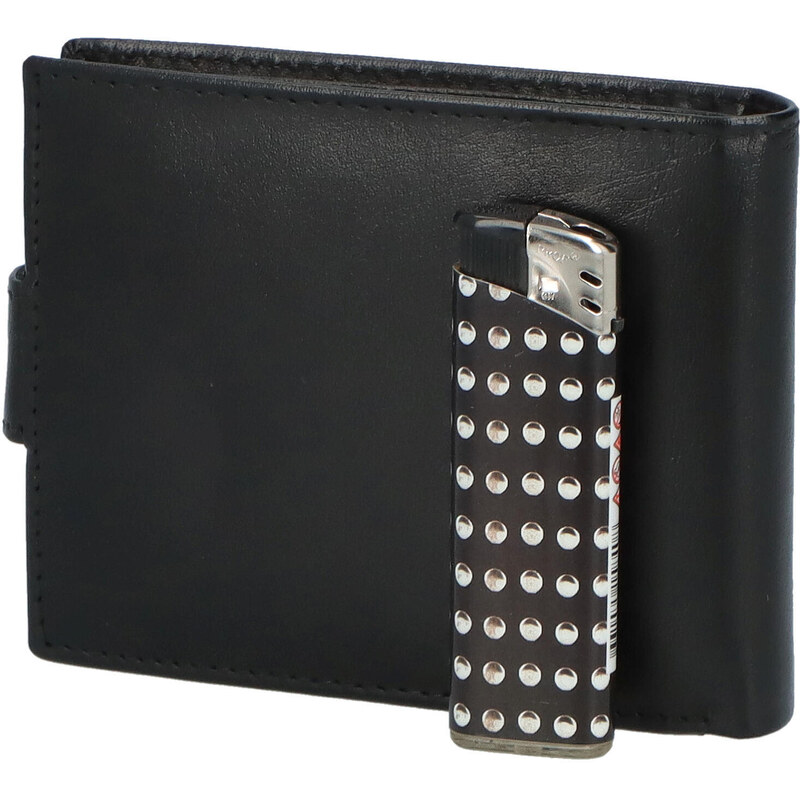 Pánská kožená peněženka černá - Tomas Breno černá