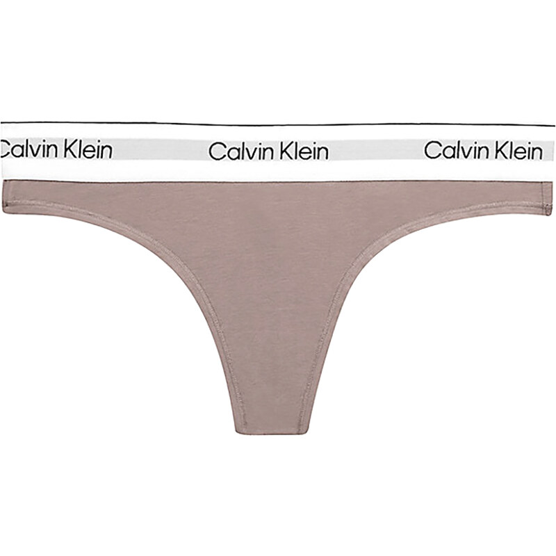 Calvin Klein Dámská tanga Modern Cotton Nat