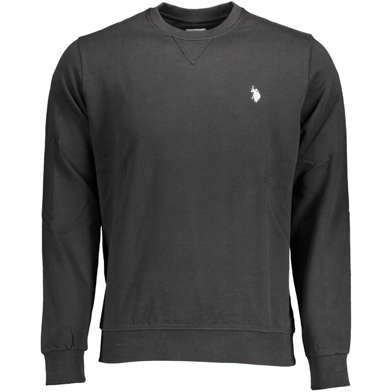 US Polo Assn Černá mMikina US Polo bez zipu