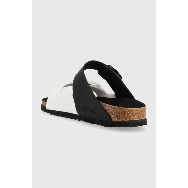 Pantofle Birkenstock Arizona Split dámské, černá barva, 1019712, 1019712-Blk/Whit