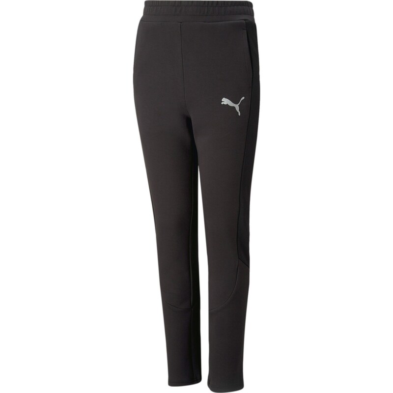 PUMA Sportovní kalhoty šedá / černá