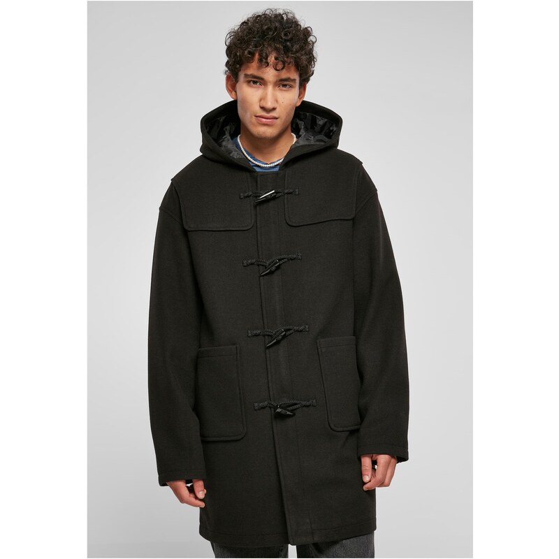 UC Men Duffle Coat černý