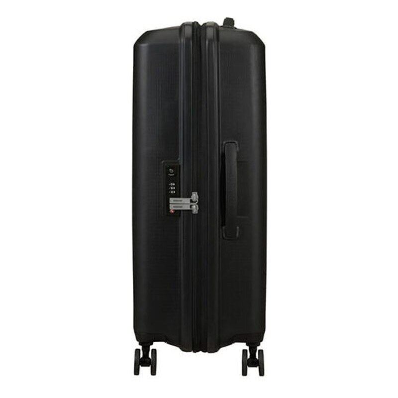 American Tourister Skořepinový cestovní kufr Aerostep M EXP 66,5/72,5 l černá