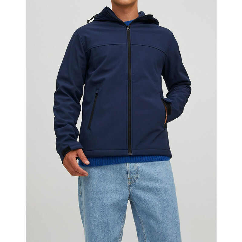 JACK&JONES JJEMARVIN HOOD SOFTSHELL NOOS