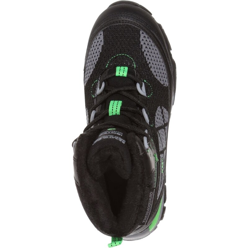 Dětské zimní boty Regatta HAWTHORN EVO černá/zelená