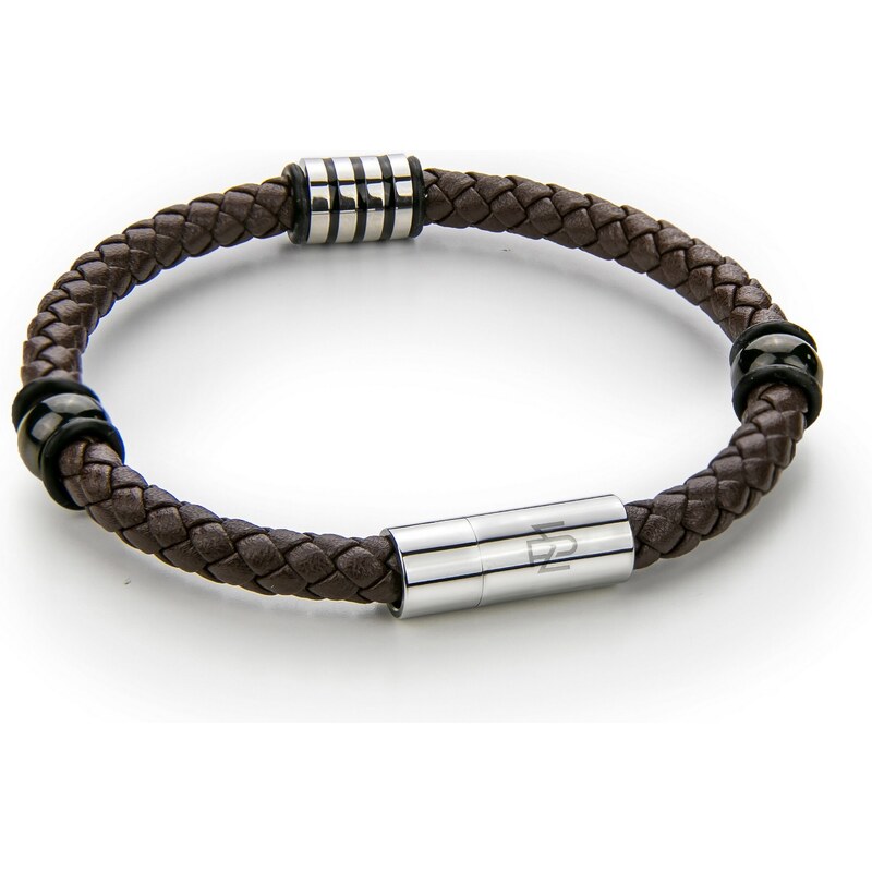Paul McNeal pánský Náramek Beads and leather MB0023SO 72784426