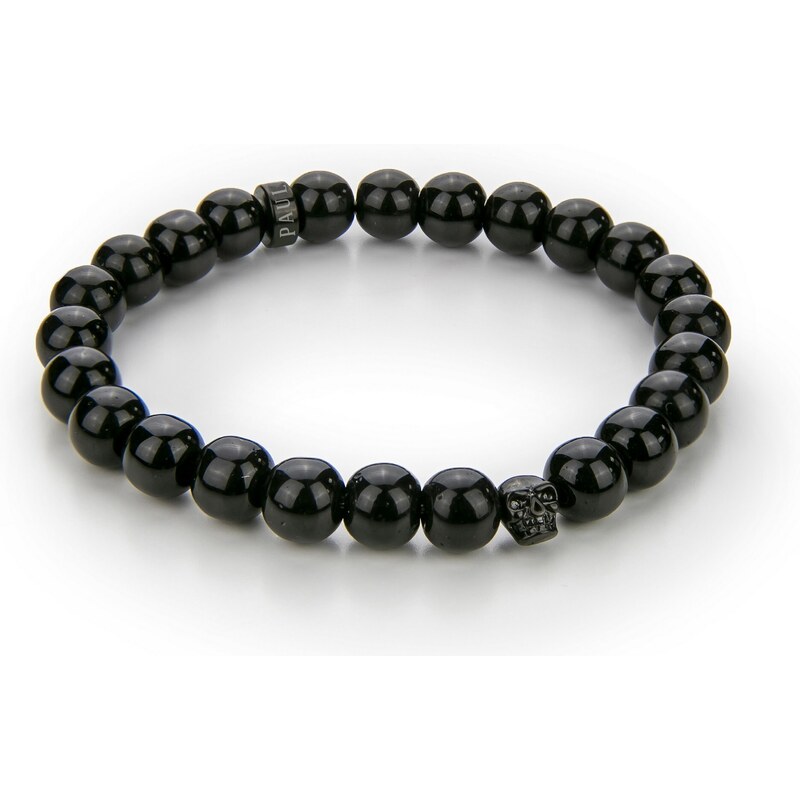 Paul McNeal pánský Náramek Kouchibouguac Black Beads MB0019BB 72784423
