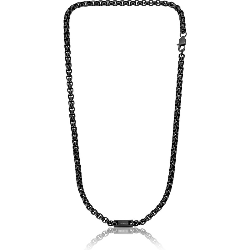 Paul McNeal pánský Náhrdelník Ivvavik Black Necklace MN0029BB 72784432