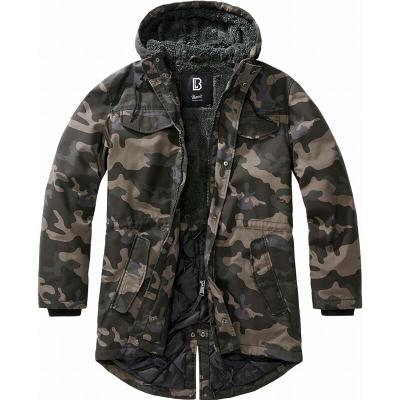 Pánská bunda // Brandit / Marsh Lake Parka darkcamo