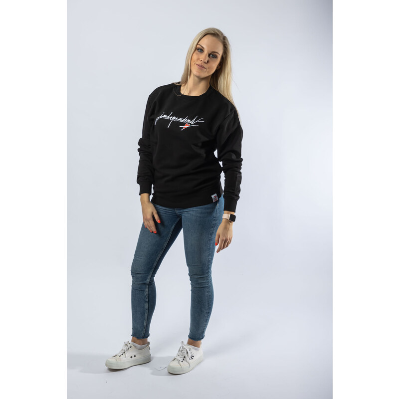 Klokart Kateřina Kaira Hrachovcová - unisex mikina Independent - XS / Unisex / Černá