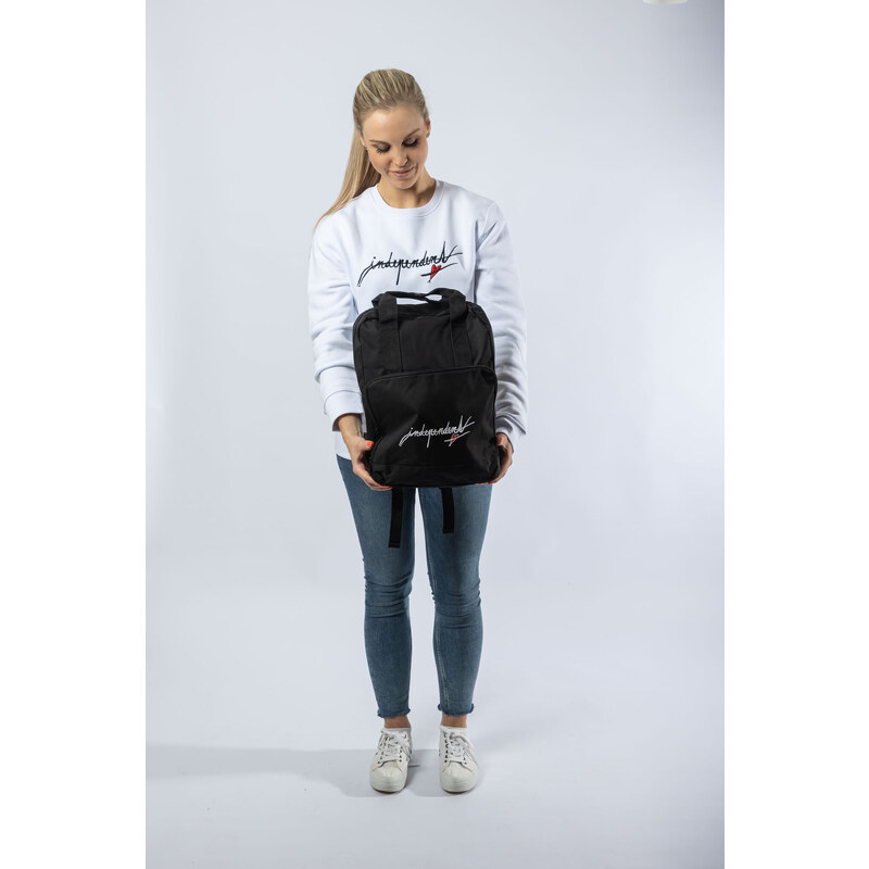 Klokart PREMIUM COLLECTION: Kateřina Kaira Hrachovcová - mikina Independent - XS / Unisex / Bílá